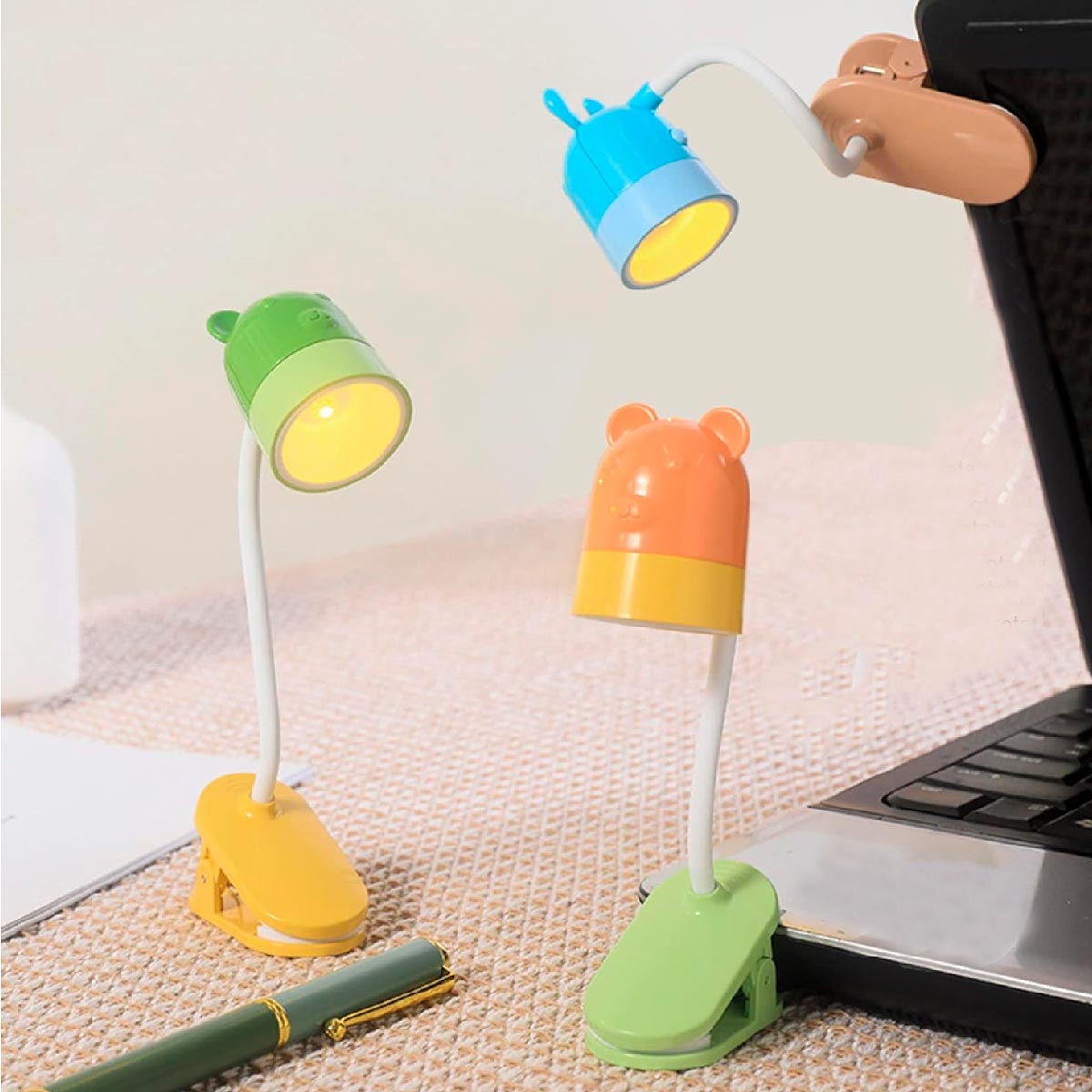 Miniatura 2 de Lampara Infantil Clip Flexible KD200-C